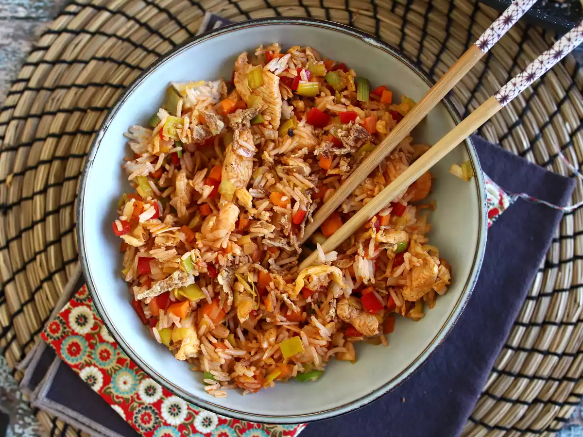 Nasi goreng, indonesialainen riisiruoka - kuva 4