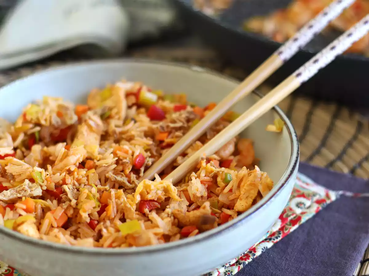 Nasi goreng, indonesialainen riisiruoka - kuva 5