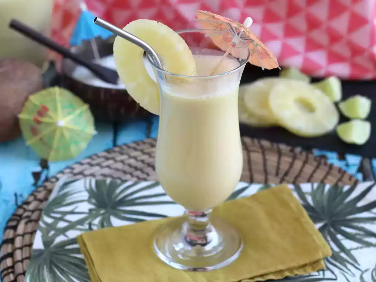 Nopea alkoholittomien piña colada -resepti - kuva 4