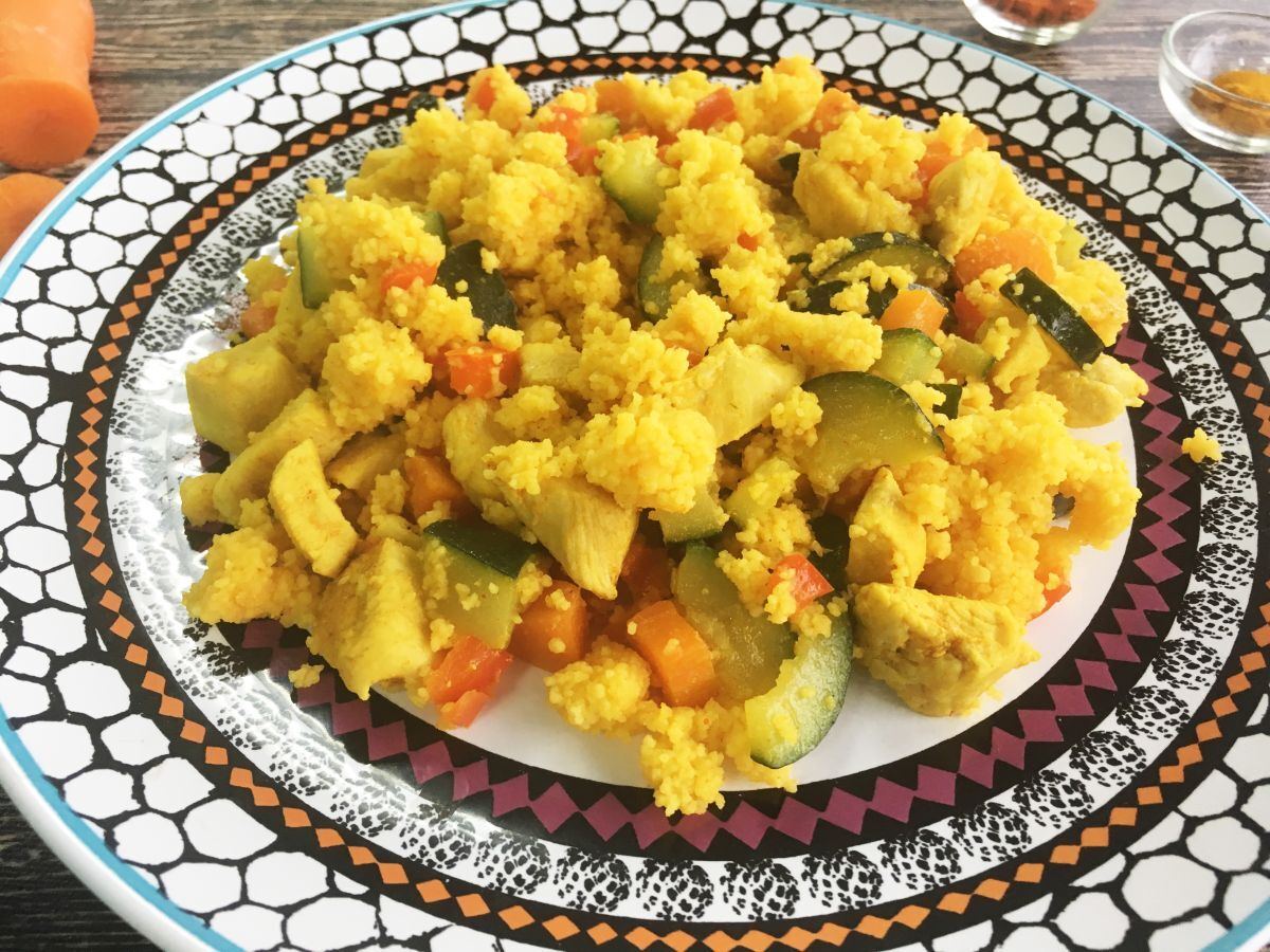 Nopea couscous (kana ja vihanneksia) - kuva 2