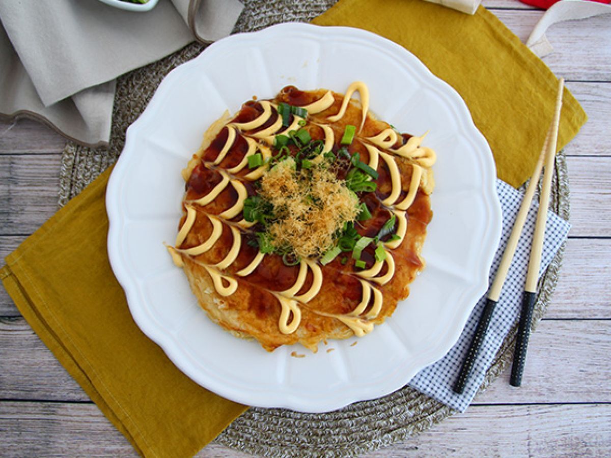 Okonomiyaki - japanilainen munakas - kuva 3