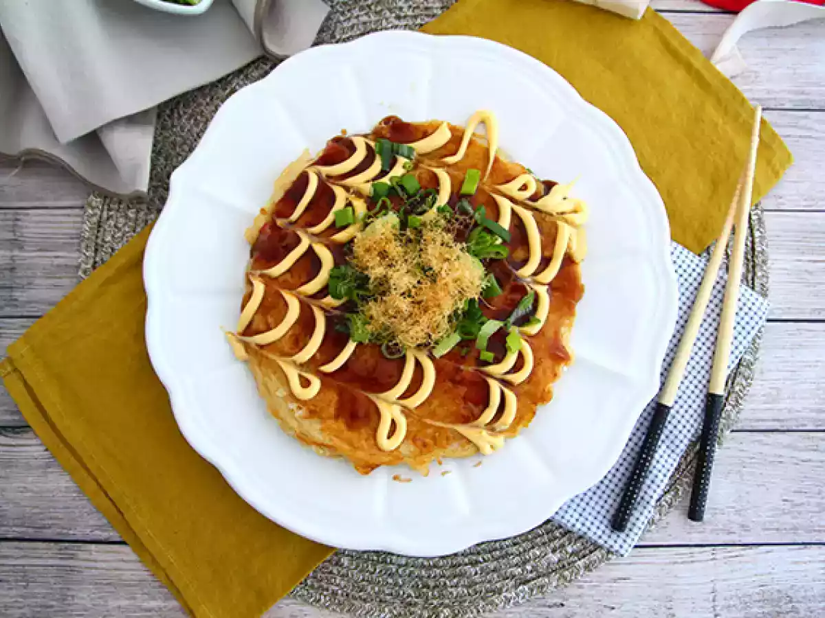 Okonomiyaki - japanilainen munakas - kuva 3