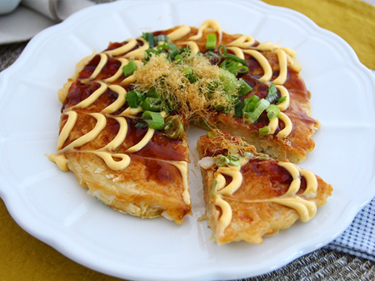 Okonomiyaki - japanilainen munakas - kuva 4