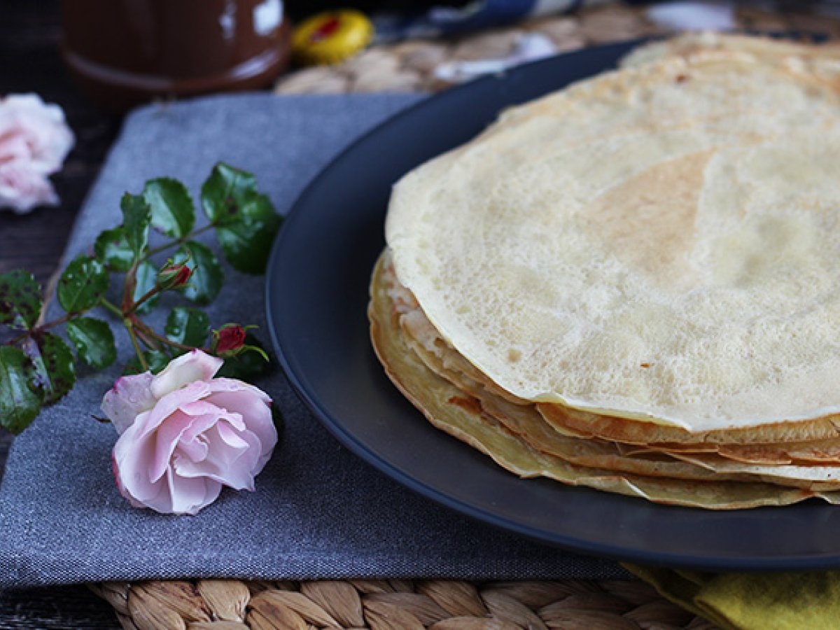 Oluen kanssa pannukakkutaikina - kuva 2