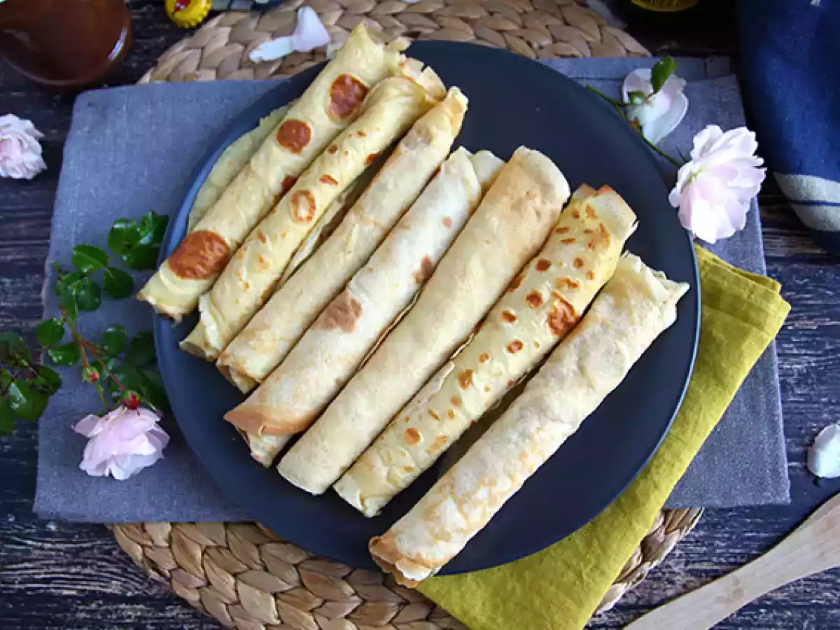 Oluen kanssa pannukakkutaikina - kuva 3