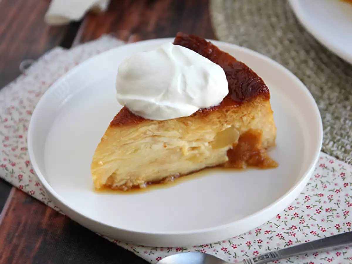 Omenainen kinuskicroissant-vanukas - kuva 6