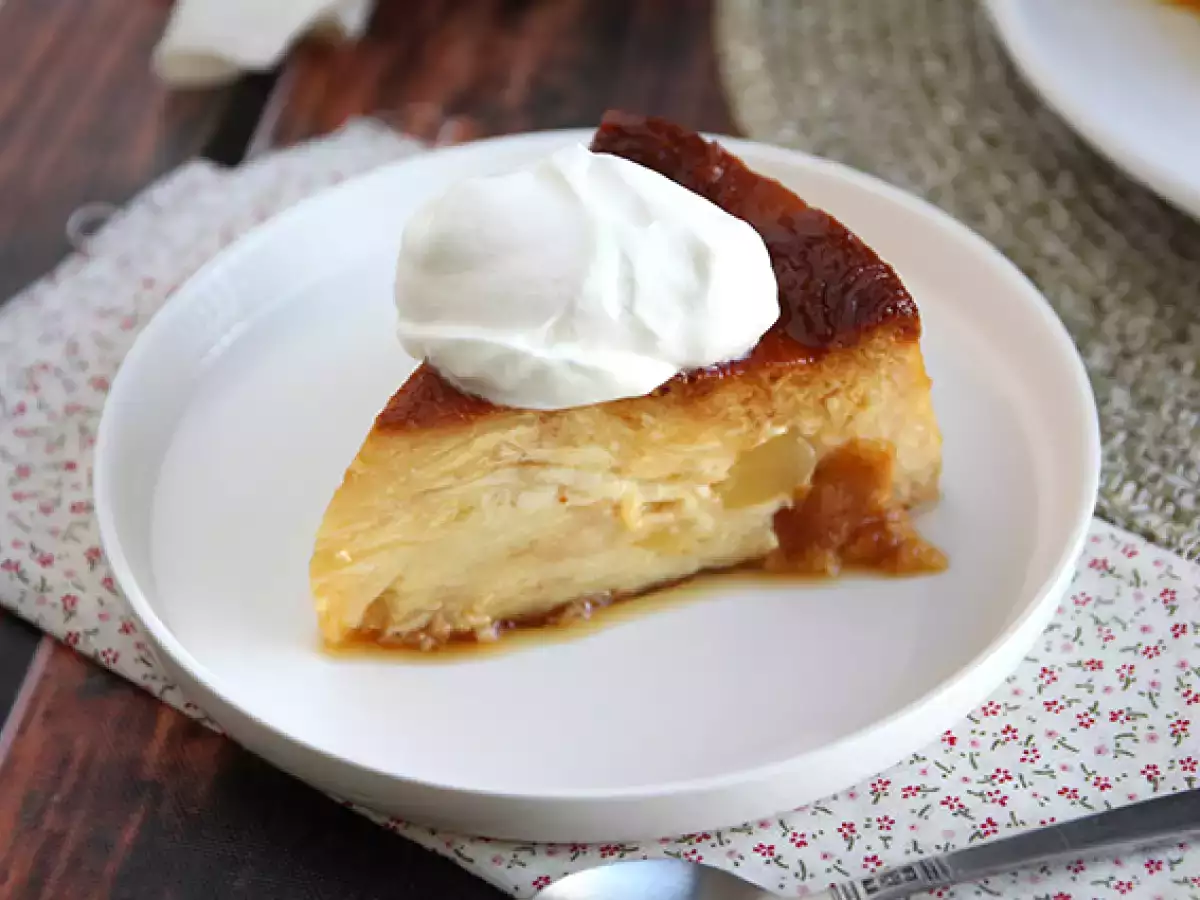 Omenan ja kinuskin croissant-vanukas - kuva 6