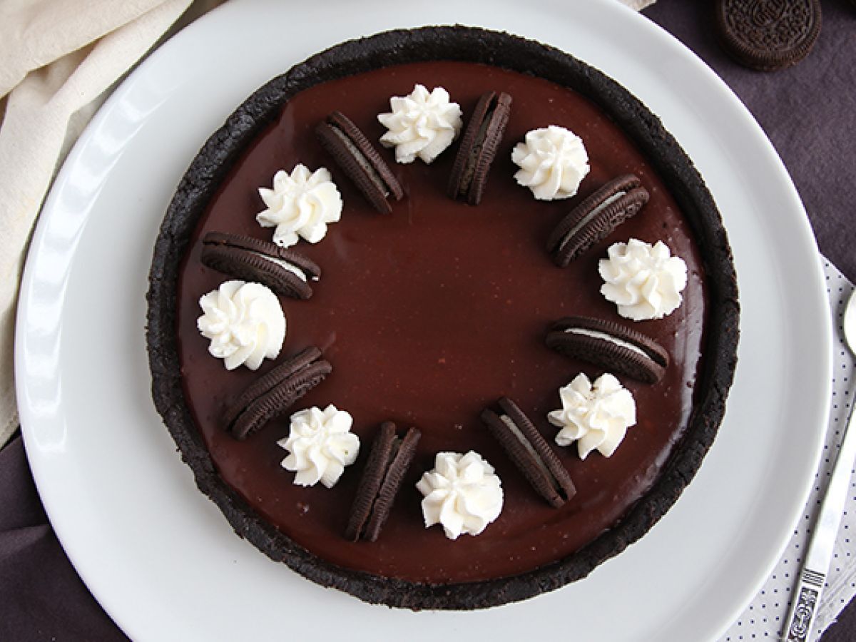 Oreo- ja suklaatorttu - kuva 4