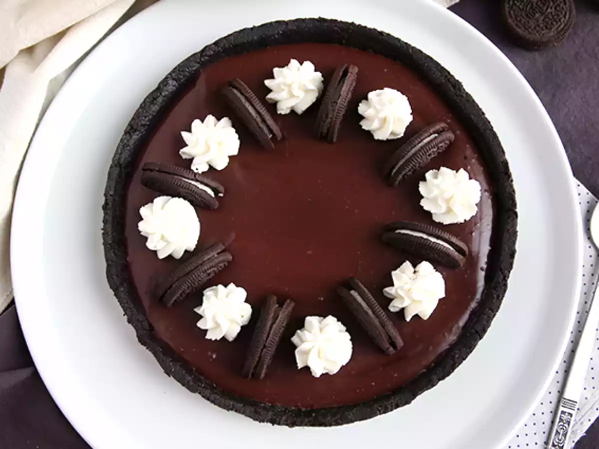 Oreo- ja suklaatorttu - kuva 4