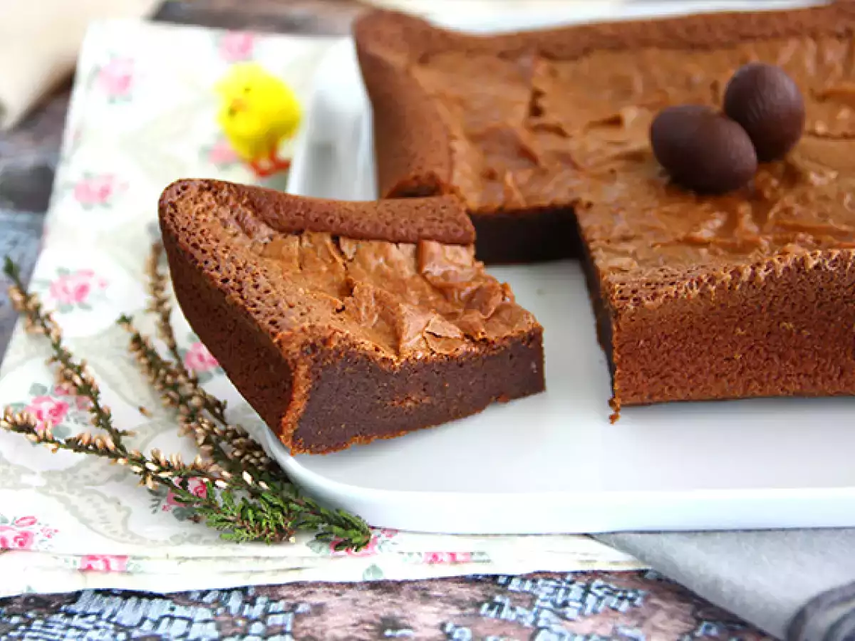 Pääsiäissuklaajäämistä valmistettu brownie - kuva 4