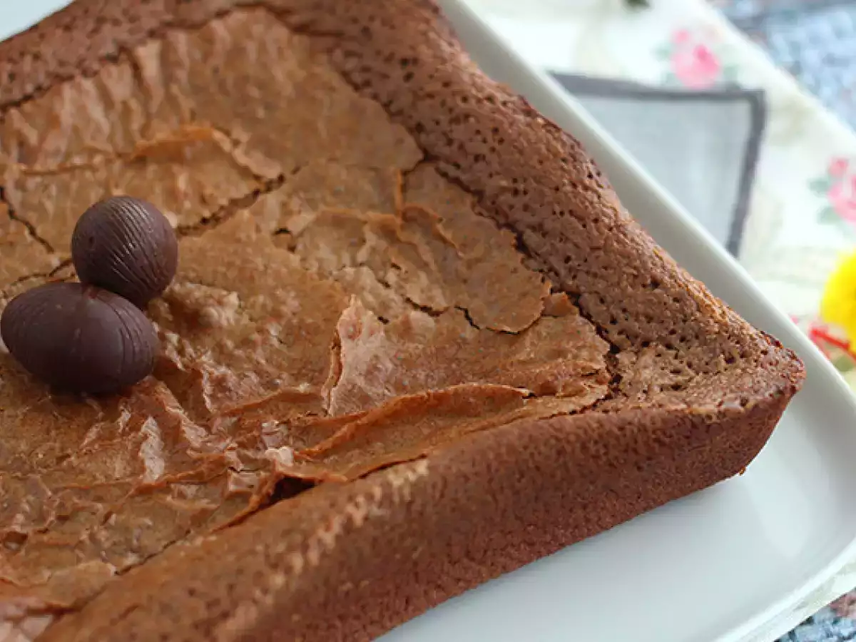 Pääsiäissuklaajämistä tehty brownie - kuva 3