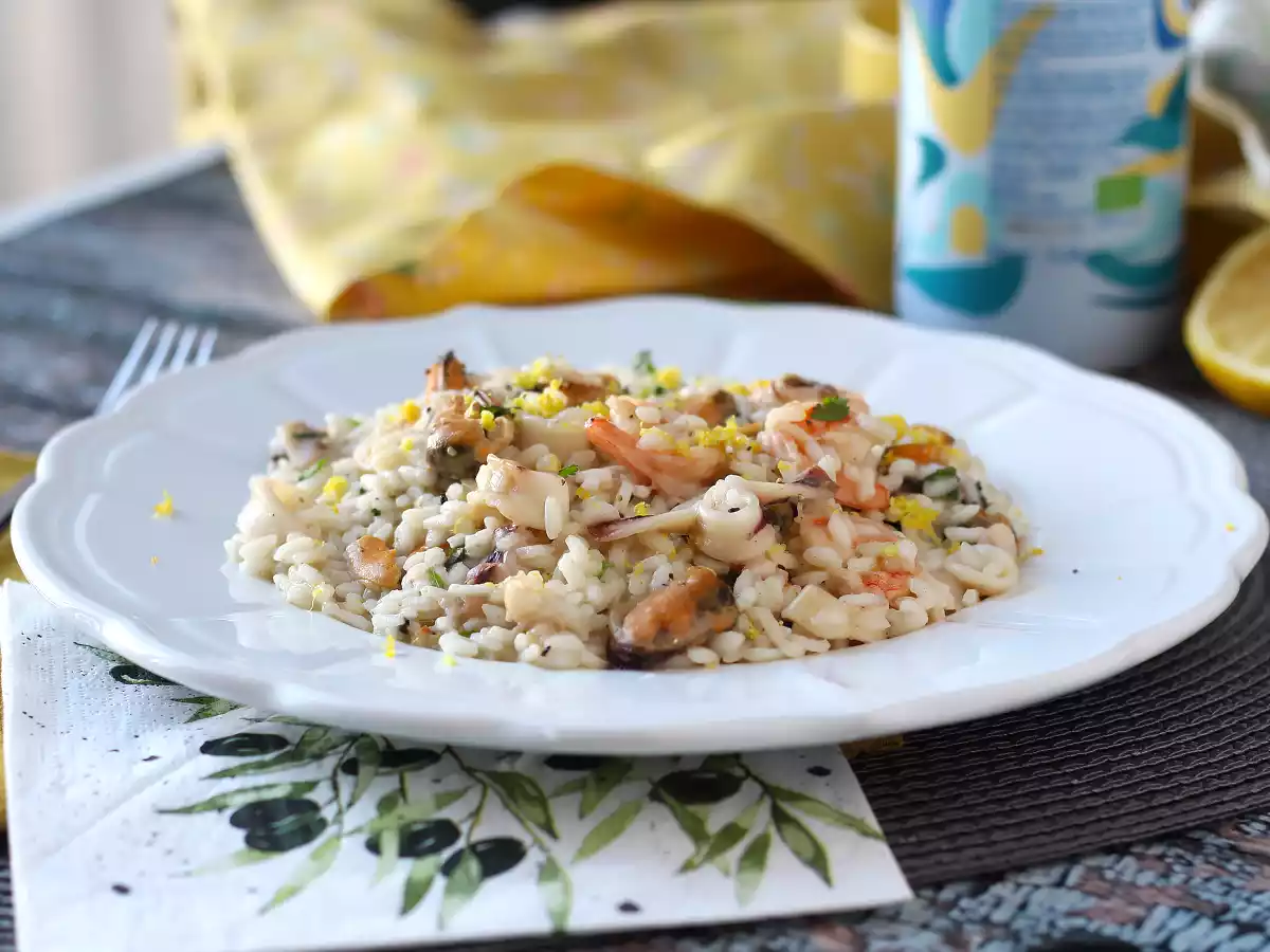 Pakastettu äyriäisrisotto: ihanteellinen ratkaisu nopeaan ja maukkaaseen ruokaan. - kuva 3