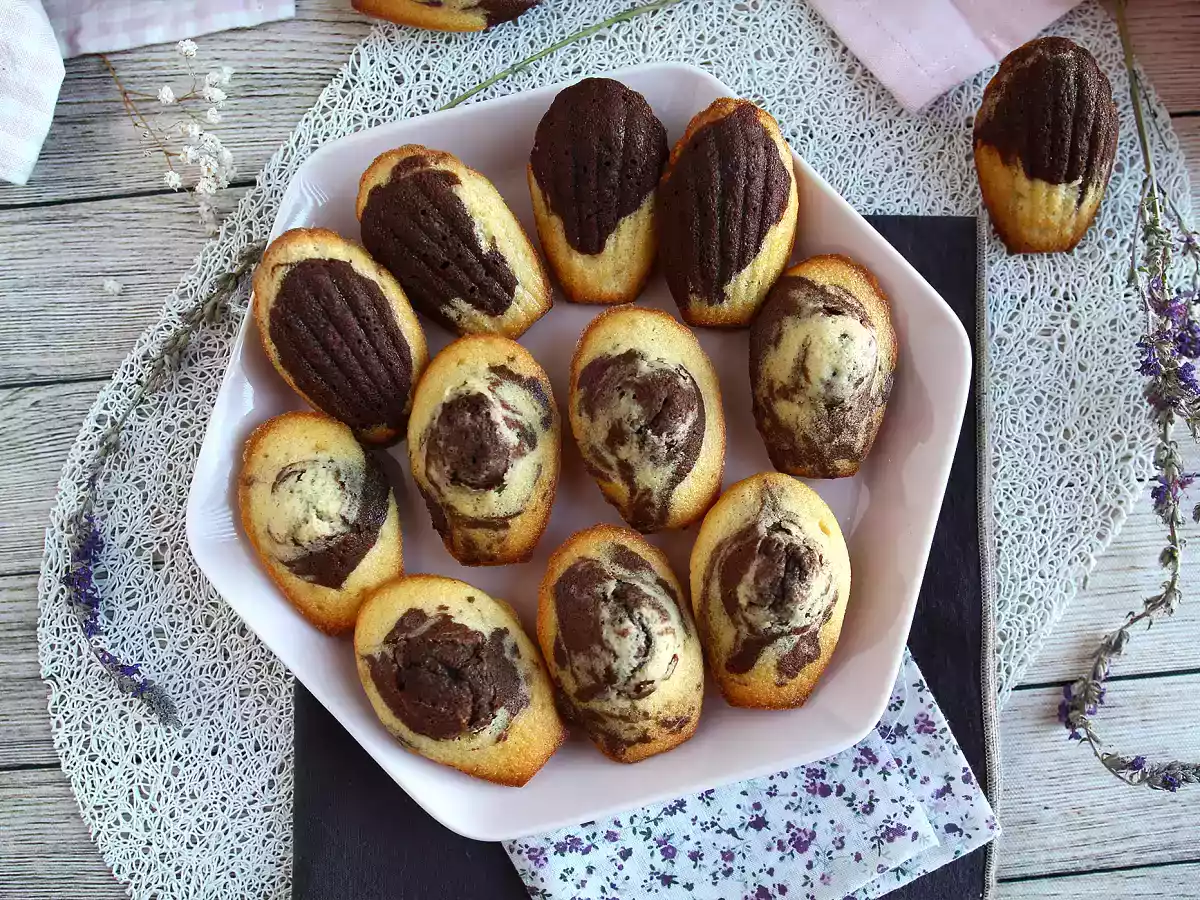 Pakko kokeilla marmoroituja madeleineja! - kuva 3