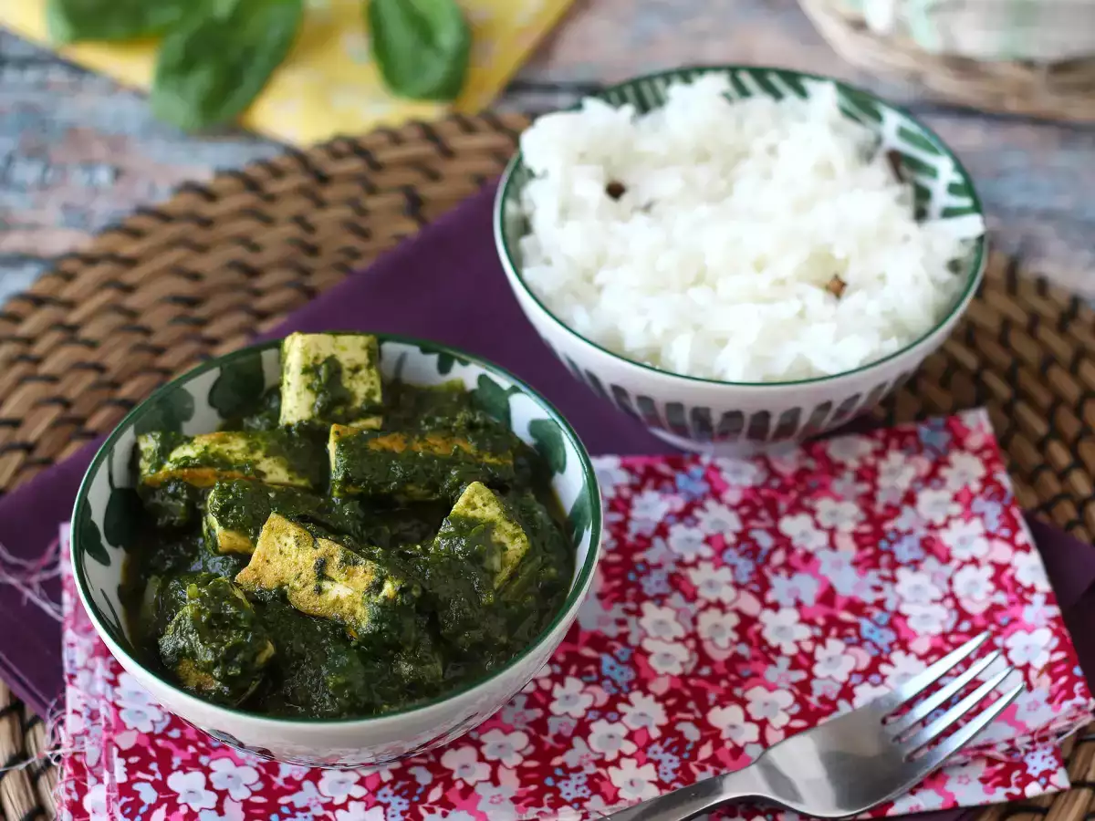 Palak tofu: intialainen pinaatti-tofucurry - kuva 2