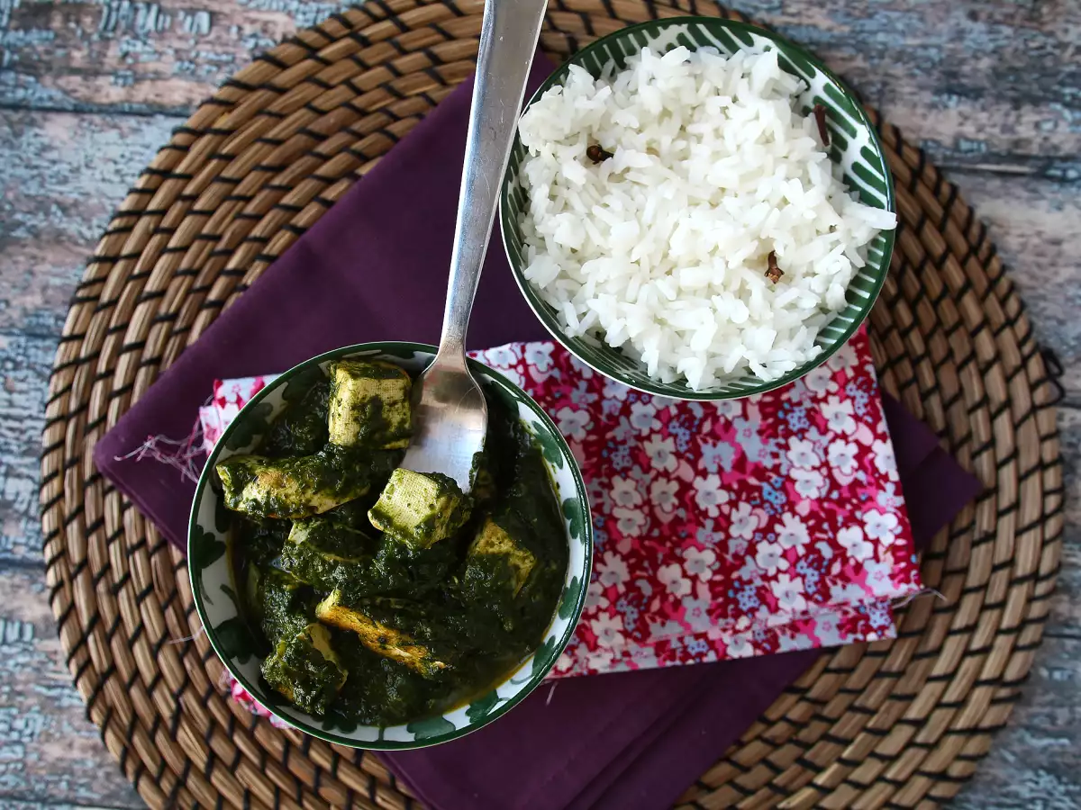Palak tofu: intialainen pinaatti-tofucurry - kuva 6