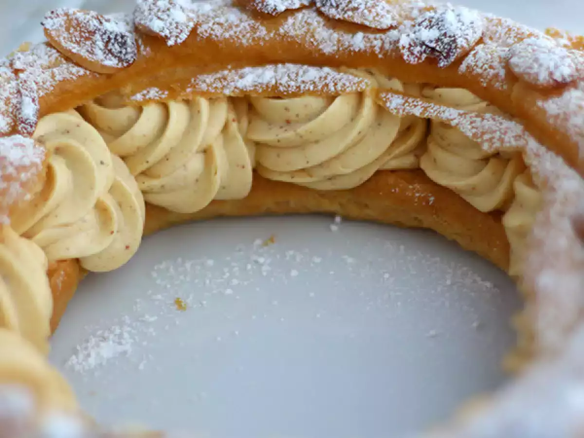 Paris-Brest-leivos – vaiheittainen resepti - kuva 3