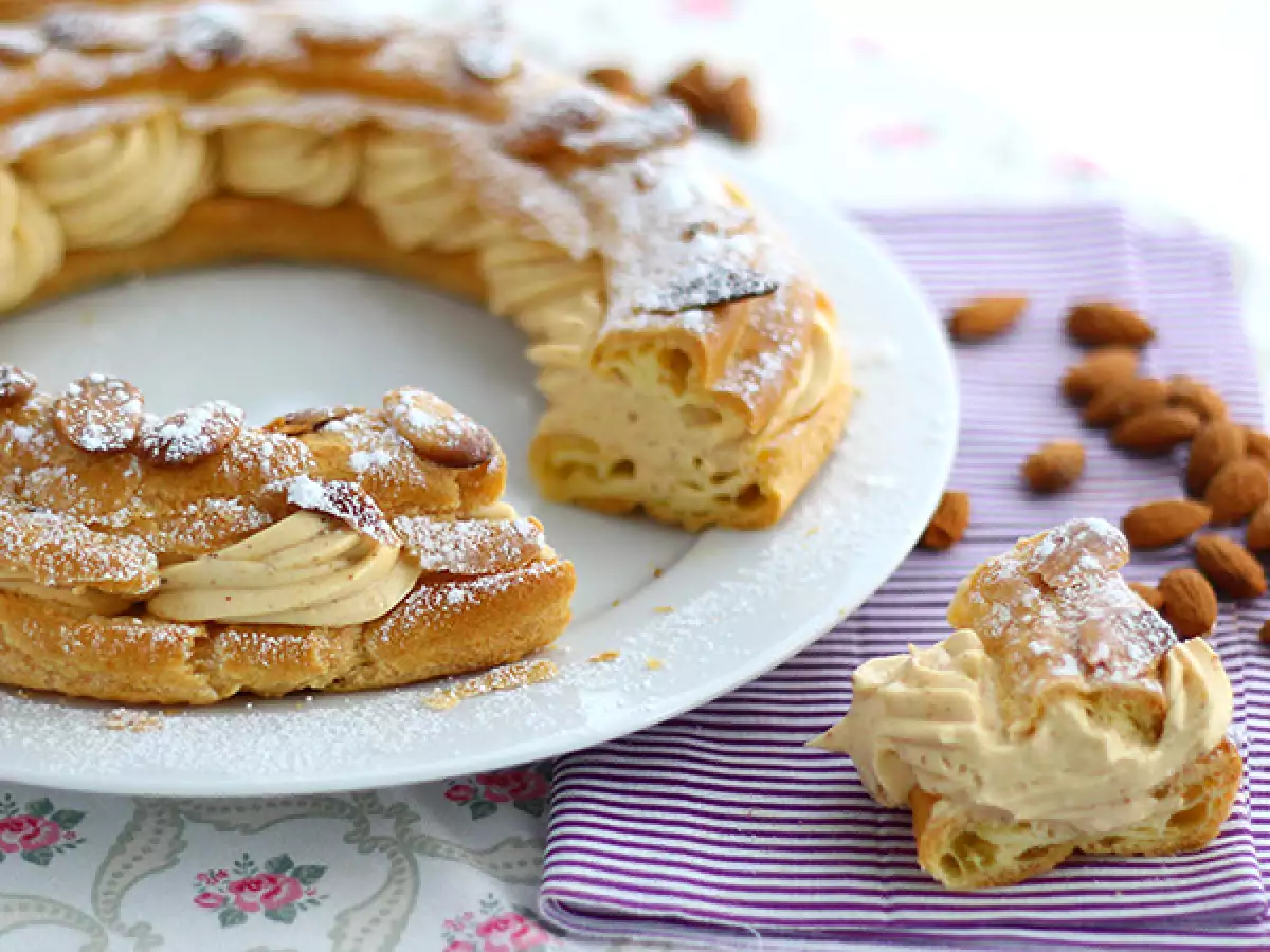 Paris-Brest-leivos – vaiheittainen resepti - kuva 4