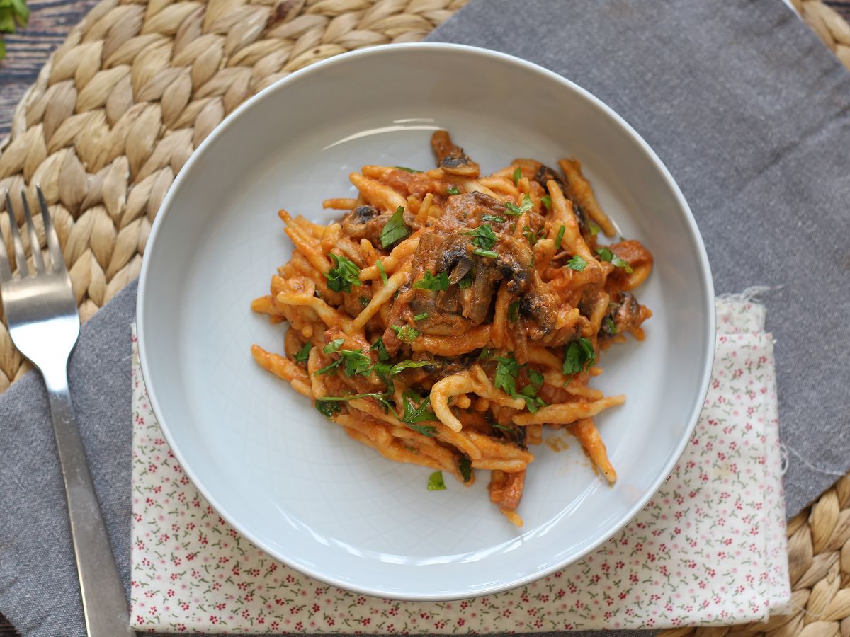 Pasta alla boscaiola, ihanteellinen syksyn ja talven ensimmäinen ruoka - kuva 4