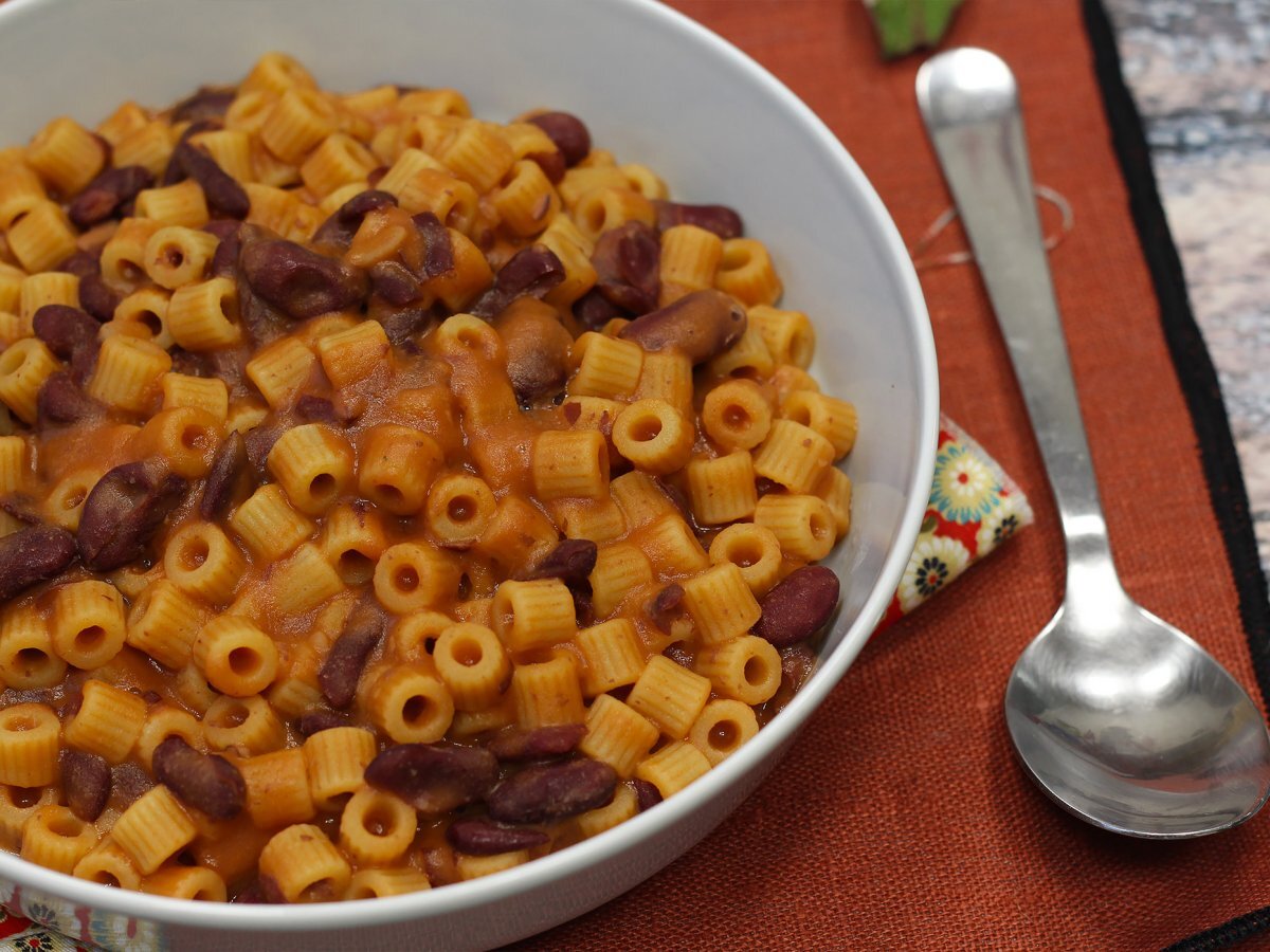 Pasta e fagioli, nopea ja kermainen resepti - kuva 2