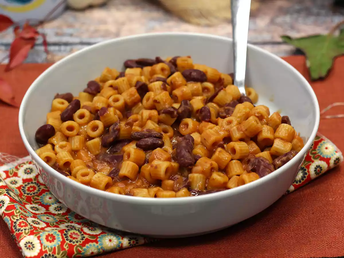 Pasta e fagioli, nopea ja kermainen resepti - kuva 5