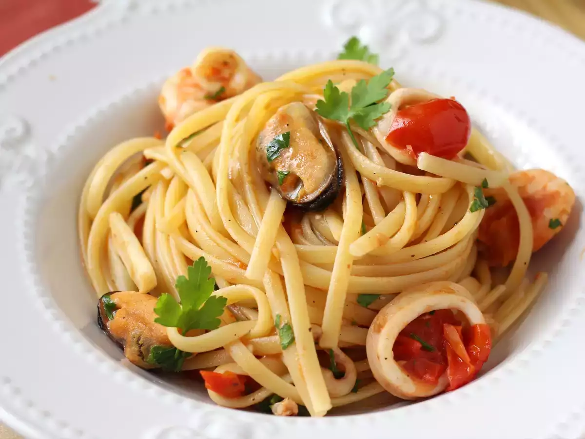 Pasta pakastemerenelävistä – herkullinen ja nopea ruoka - kuva 3
