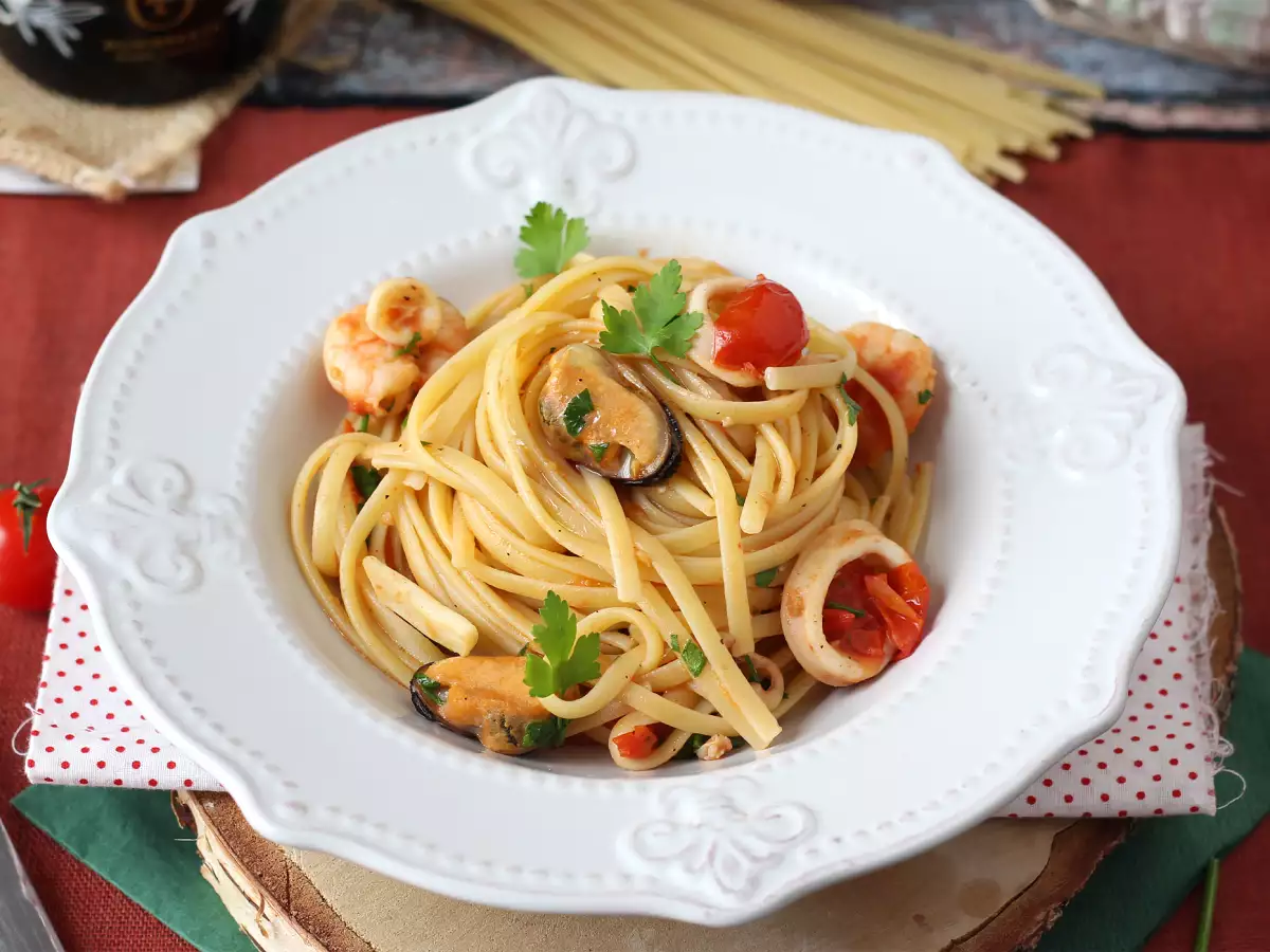 Pasta pakastemerenelävistä – herkullinen ja nopea ruoka - kuva 4