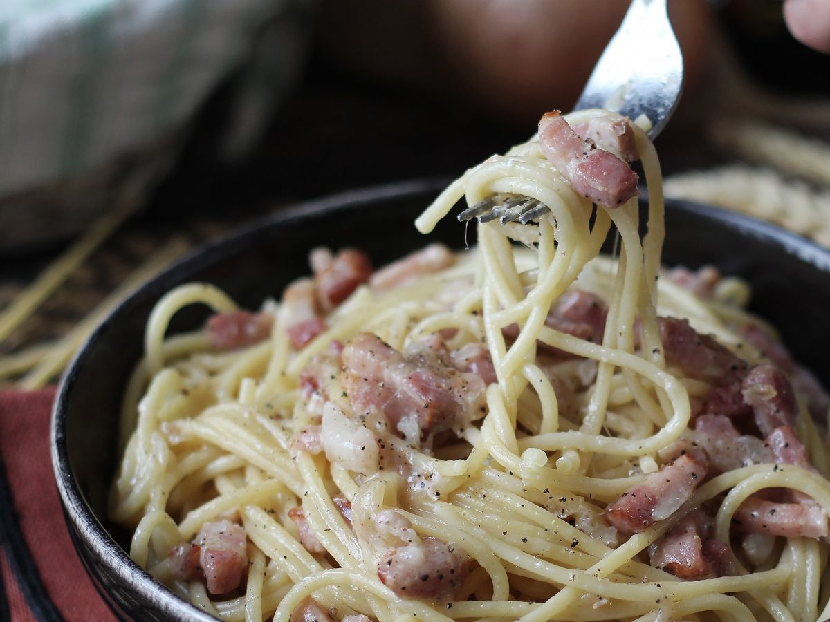Pasta pekonilla: helppoa, halpaa ja kermaista - kuva 3