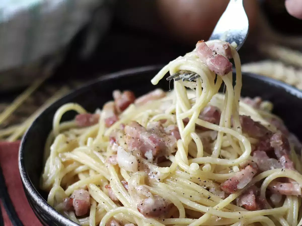 Pasta pekonilla: helppoa, halpaa ja kermaista - kuva 3