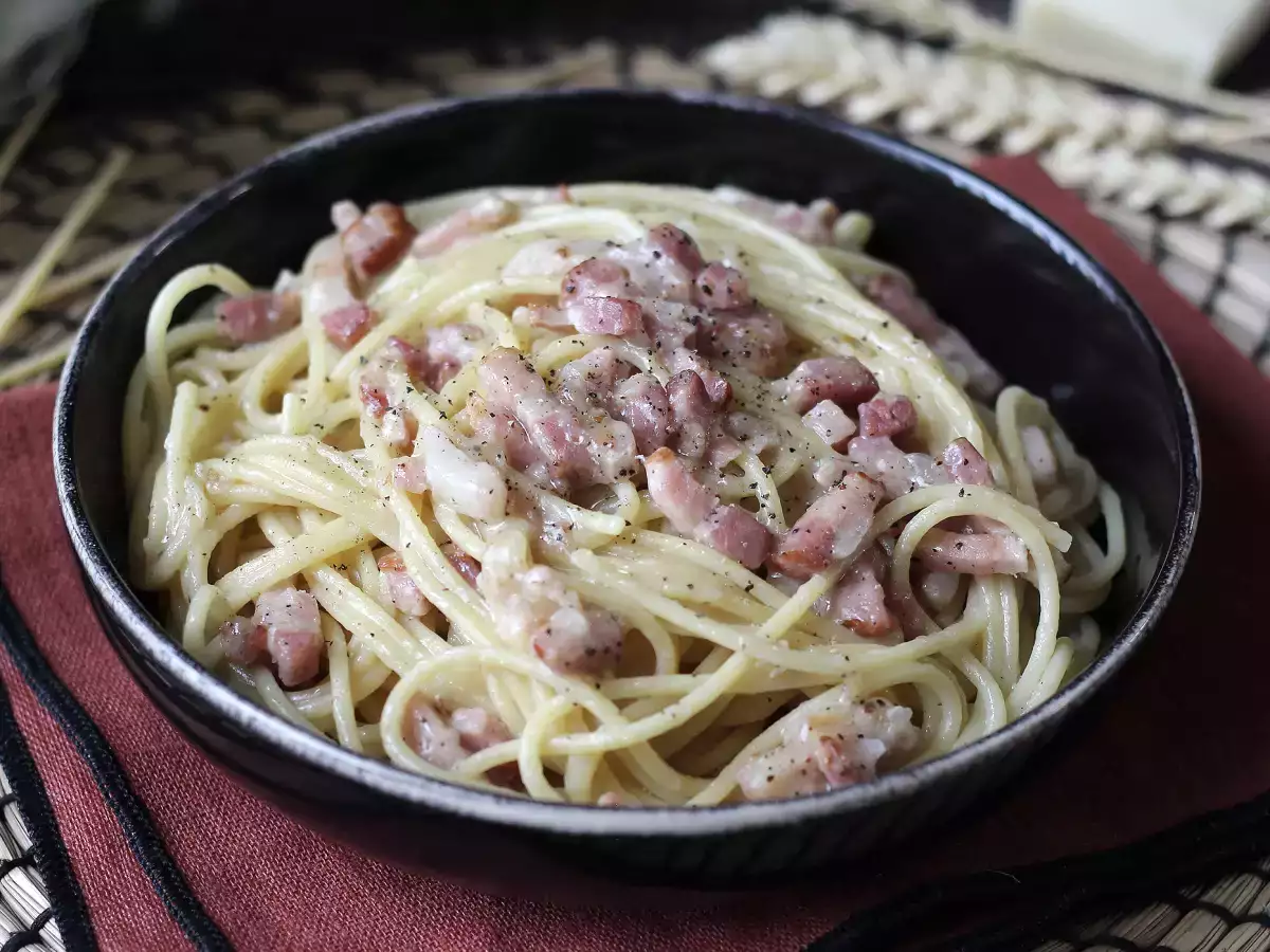 Pasta pekonilla: helppoa, halpaa ja kermaista - kuva 4