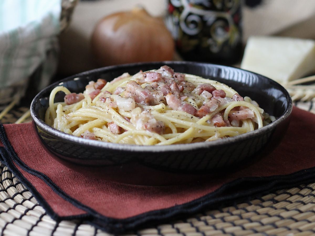 Pasta pekonilla: helppoa, halpaa ja kermaista - kuva 5