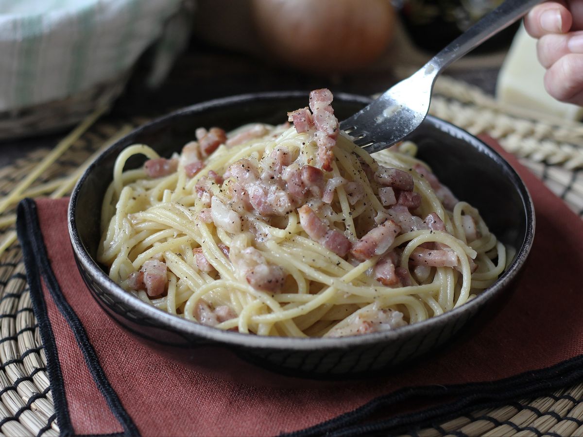 Pasta pekonilla: helppoa, halpaa ja kermaista - kuva 6