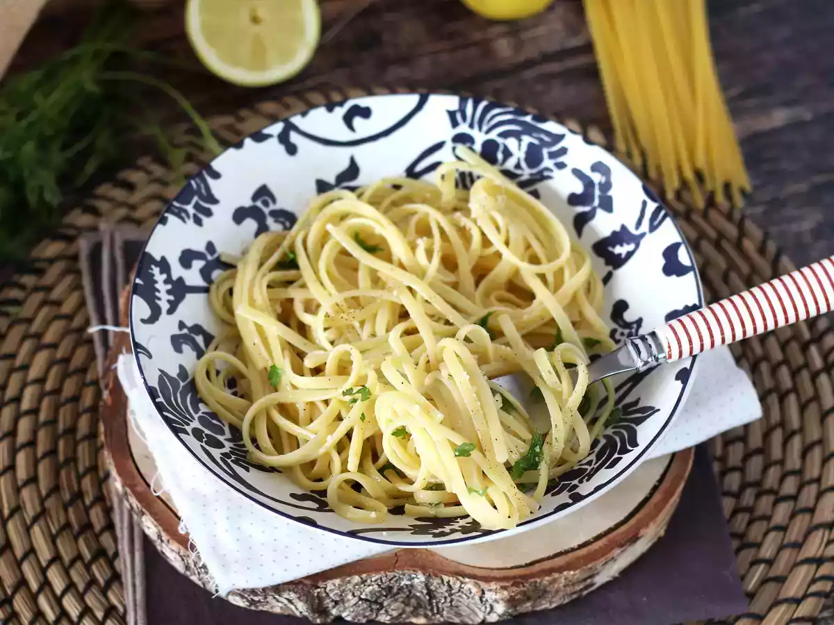 Pasta sitruunalla - Pasta al limone (tuleva suosikkisi!) - kuva 4