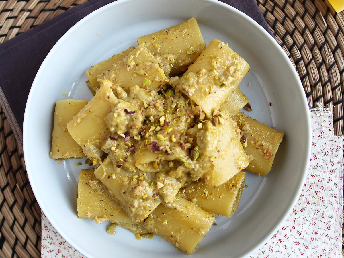 Pasta tonnikalan, pistaasipähkinöiden ja sitruunan kanssa - kuva 5