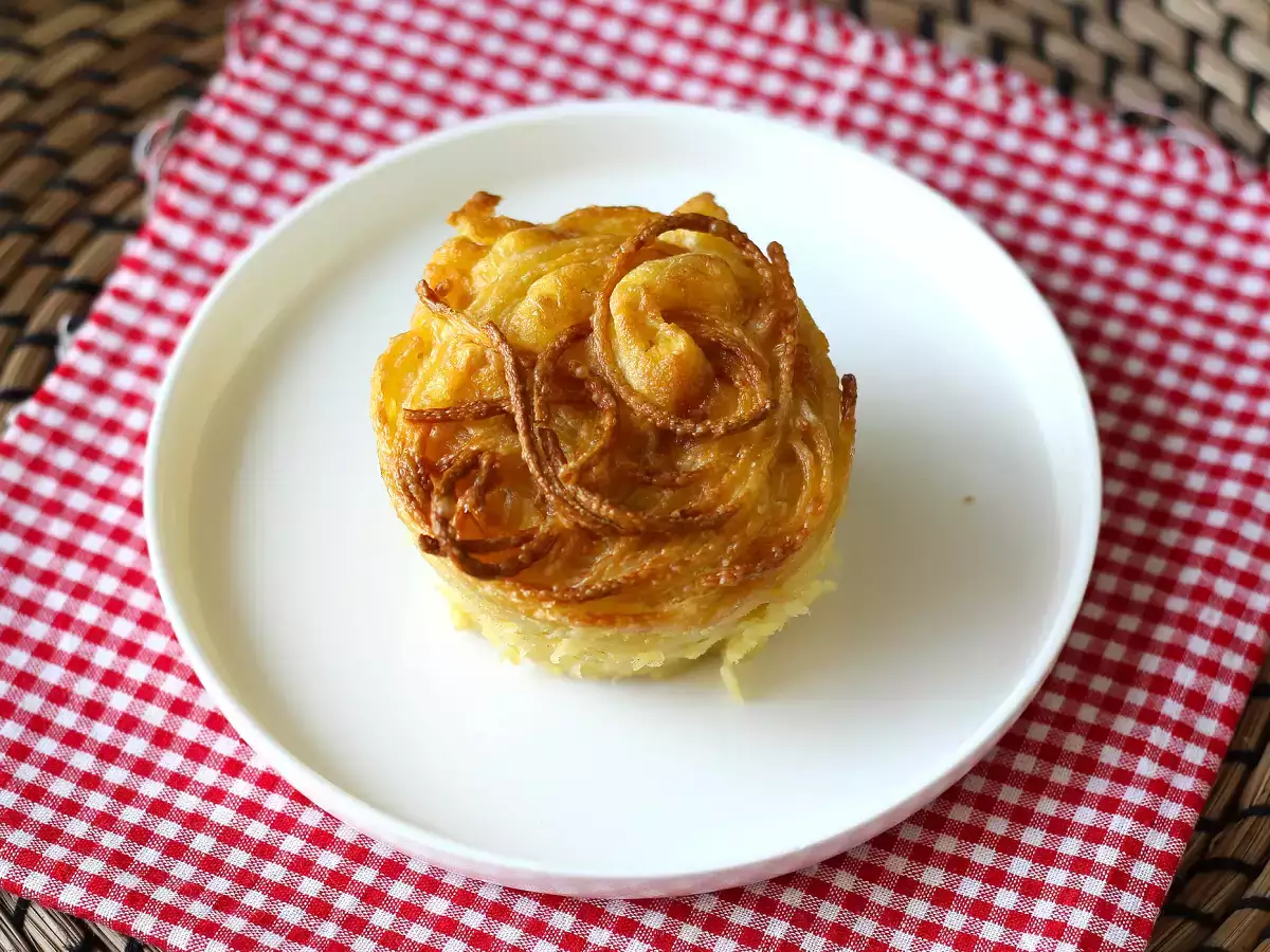 Pastaomeletti ilmakeittimessä - kuva 3