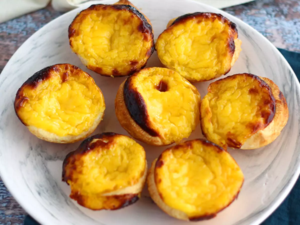 Pastéis de nata – portugalilaiset vaniljakreemileivokset - kuva 3