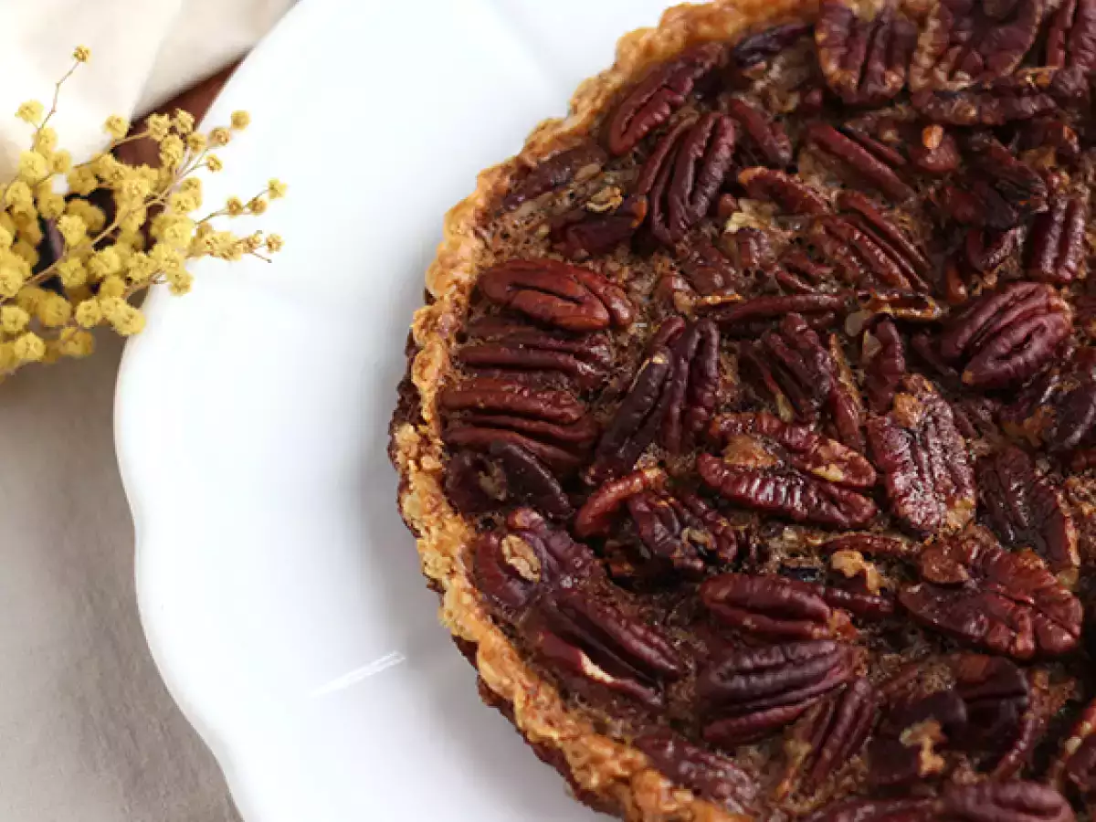 Pekaanipähkinäpiirakka – pecan pie - kuva 2