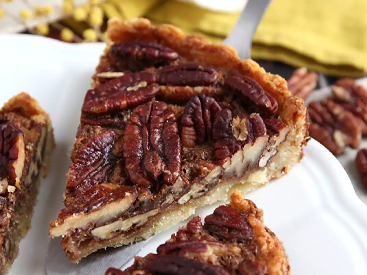 Pekaanipähkinäpiirakka – pecan pie - kuva 3