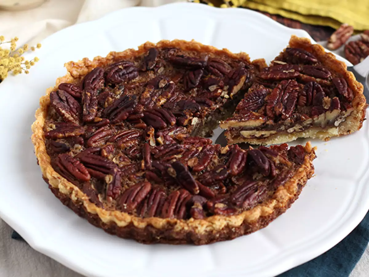 Pekaanipähkinäpiirakka – pecan pie - kuva 5