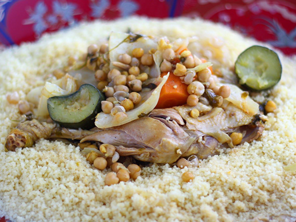 Perinteinen marokkolainen kana-couscous - kuva 2