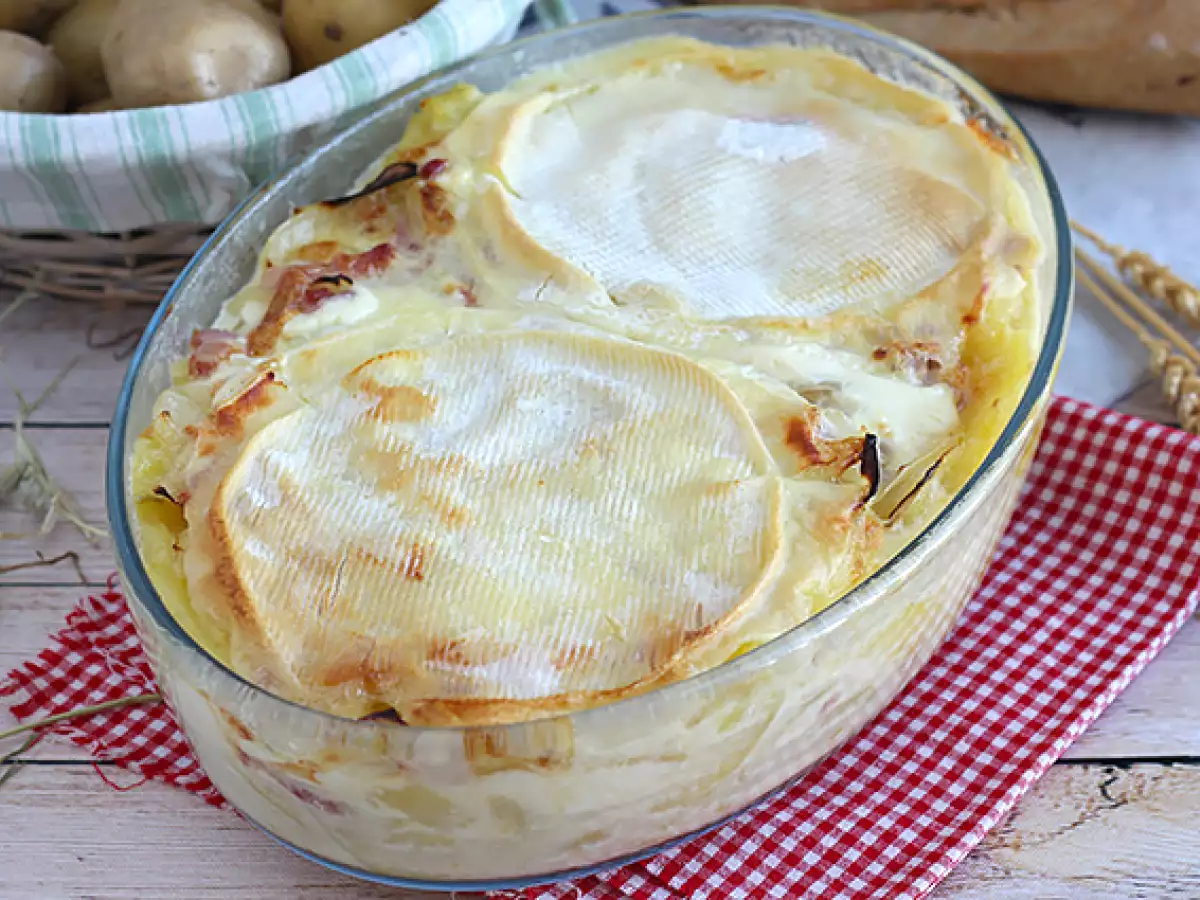 Perinteinen savoylainen tartiflette