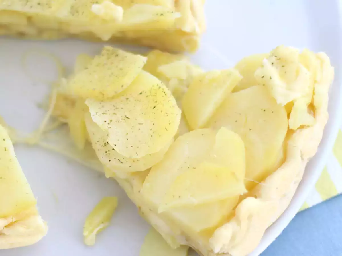 Peruna-tarte Tatin Cantal-juustolla - kuva 2