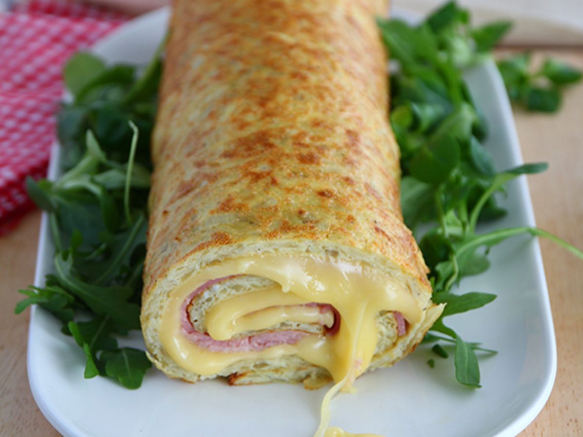 Perunaruoka Savoy Raclette -juustolla ja kinkulla