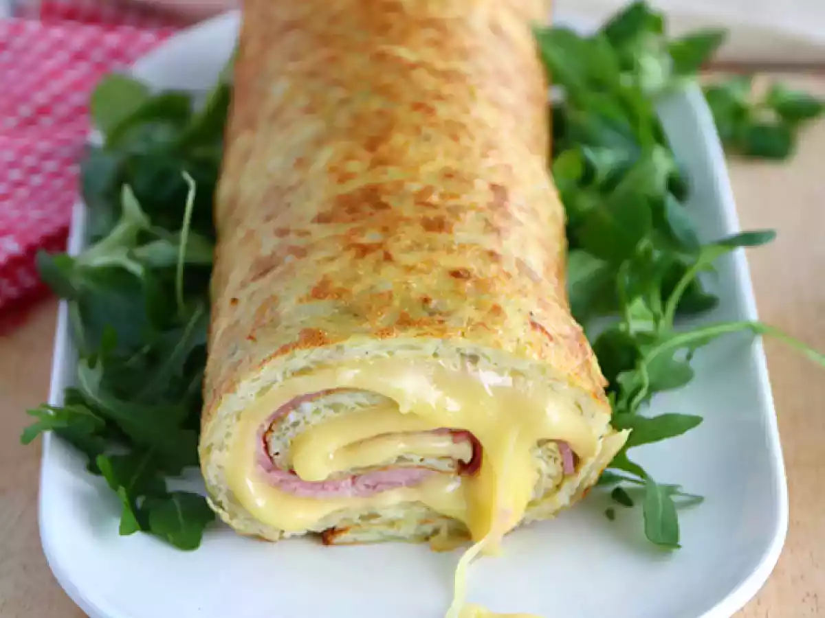Perunaruoka Savoy Raclette -juustolla ja kinkulla
