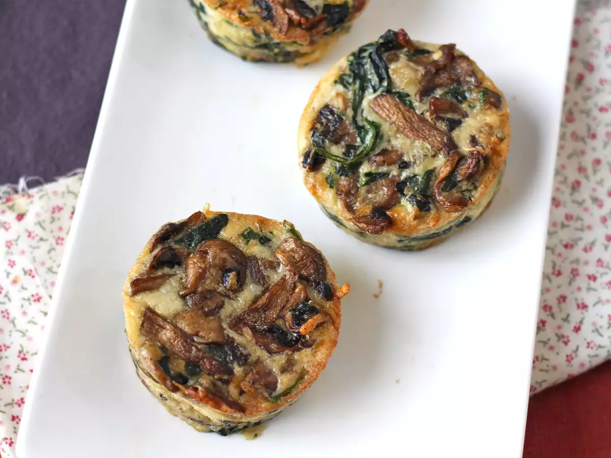 Pienet flanit pinaateista ja sienistä - kuva 2