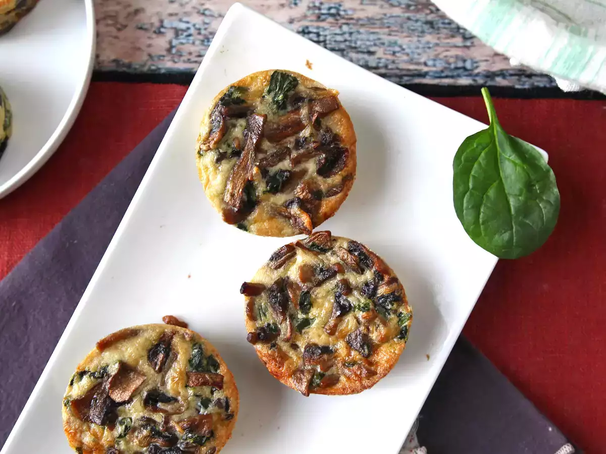 Pienet flanit pinaateista ja sienistä - kuva 3