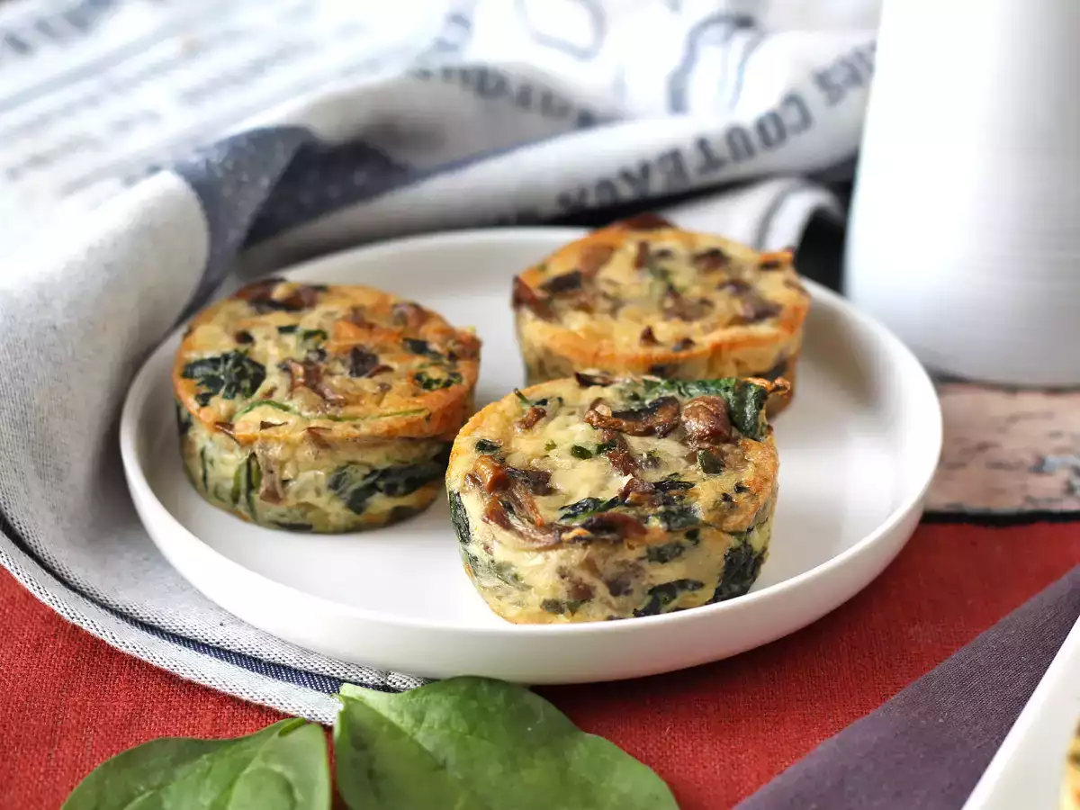 Pienet flanit pinaateista ja sienistä - kuva 4