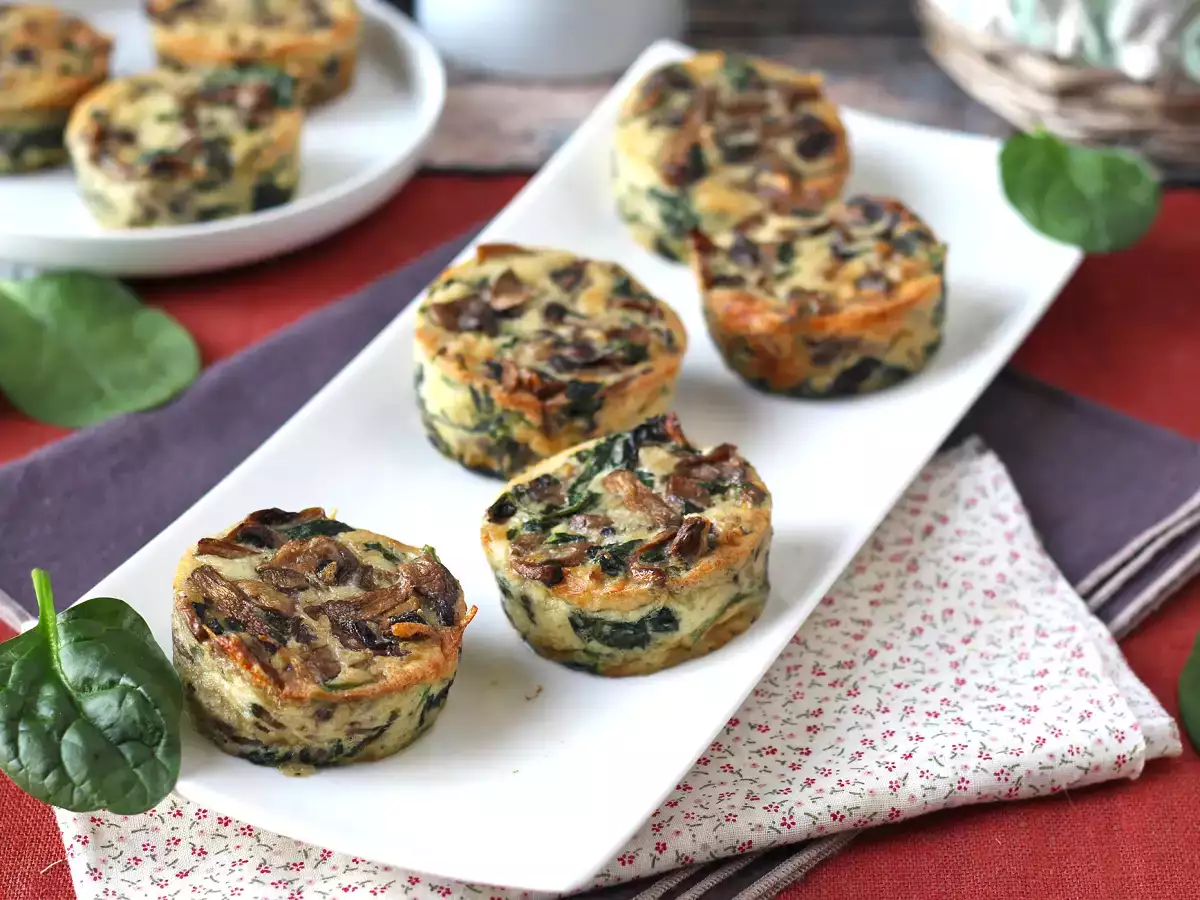 Pienet flanit pinaateista ja sienistä - kuva 5