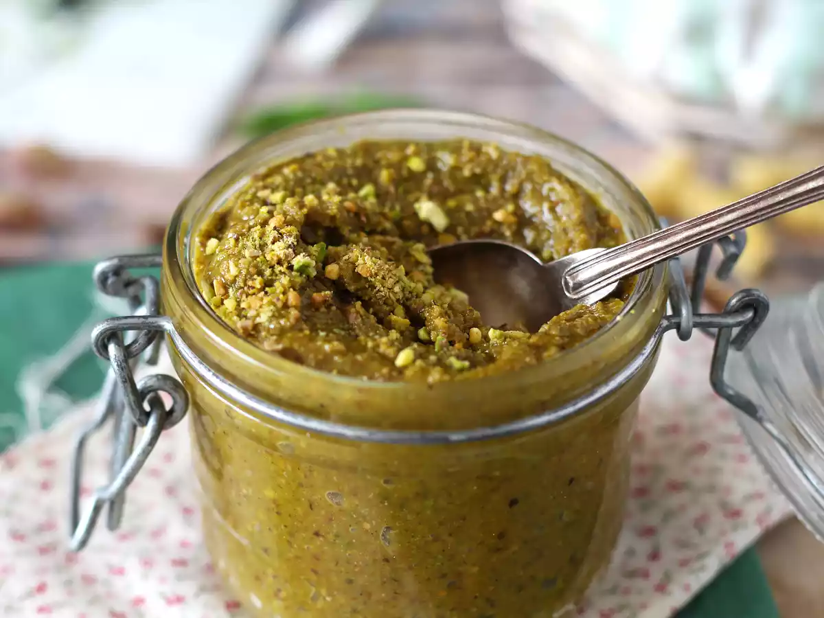 Pistaasipesto, helppo ja maukas kastike - kuva 6