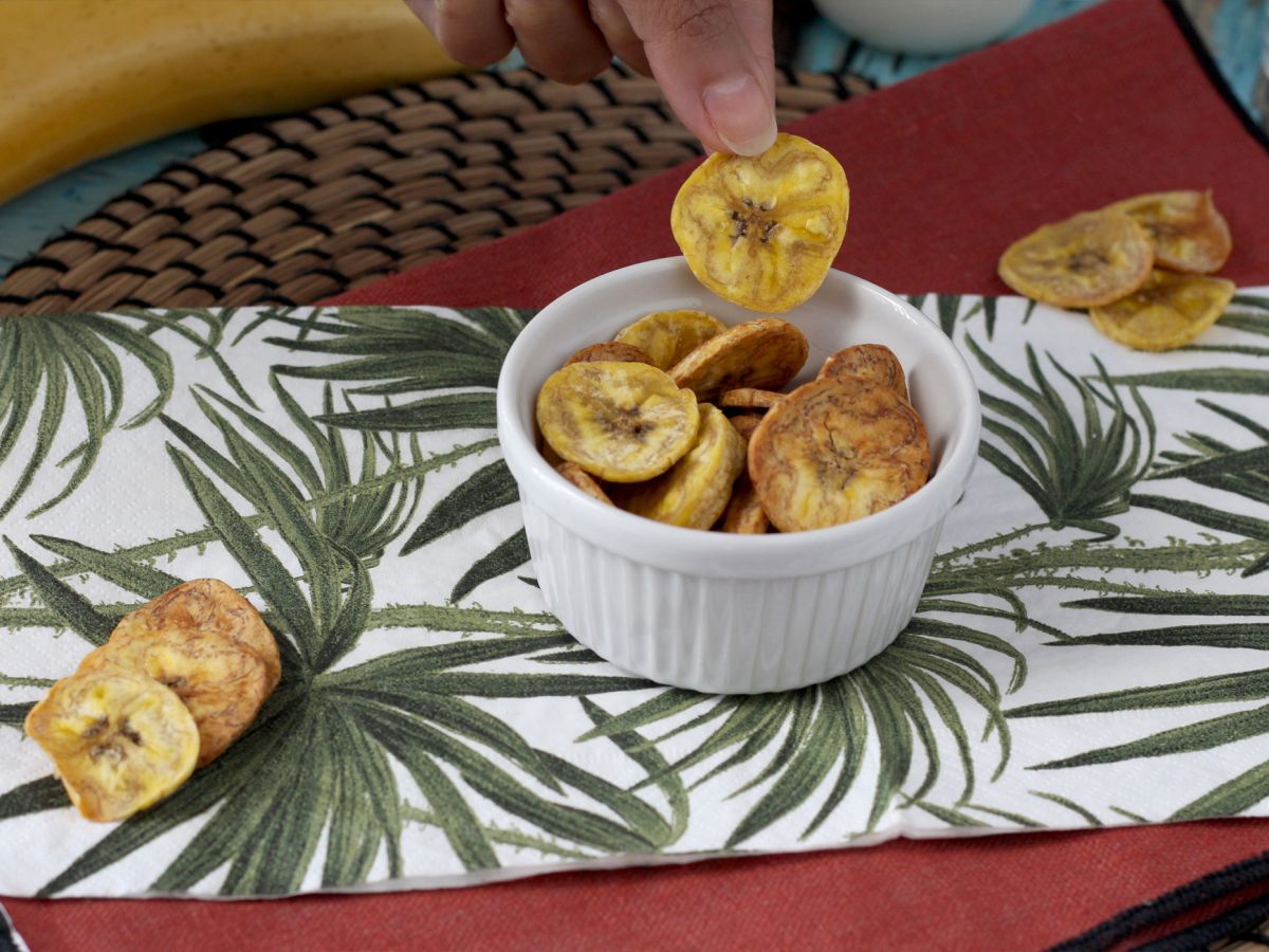 Plantain-sipsit ilmakeittimessä - kuva 3