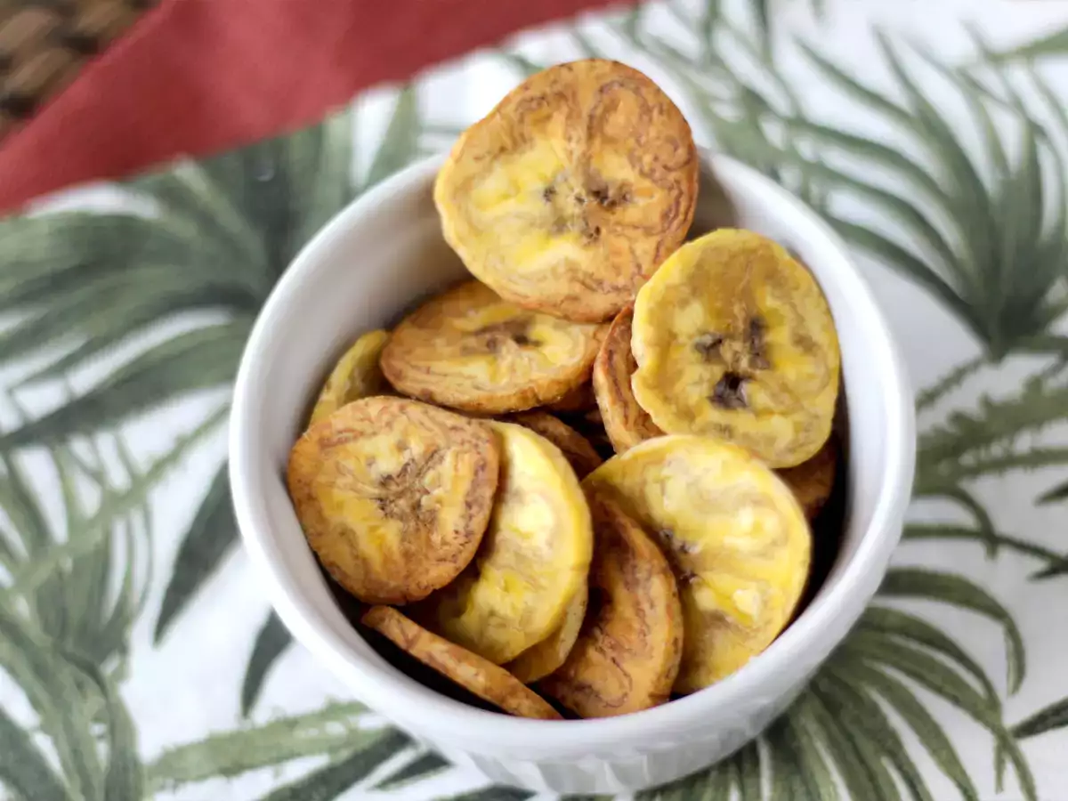 Plantain-sipsit ilmakeittimessä - kuva 4